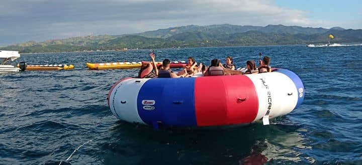 Hurricane ride experience in Boracay Island