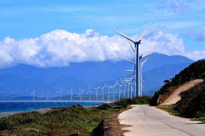 Bangui windmills in Ilocos Norte