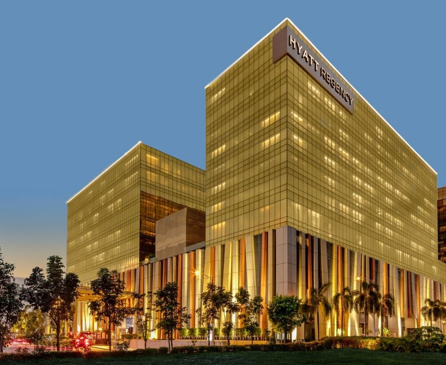 Hyatt Regency Manila City of Dreams' facade Hyatt Regency Manila City of Dreams' facade