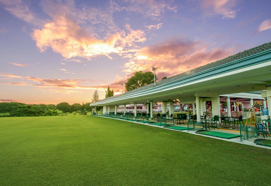 The Orchard Golf and Country Club's practice range