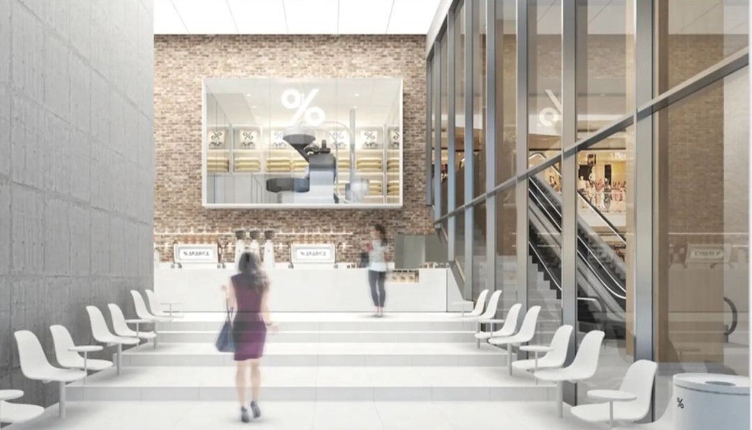 %Arabica's upoming BGC store