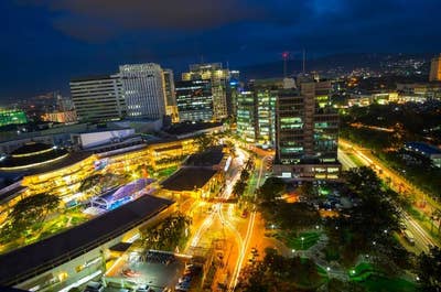 Cebu City at night