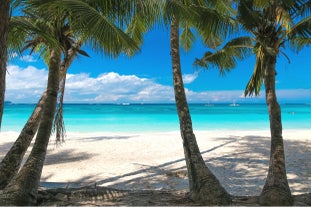 Boracay Island's white sand beaches