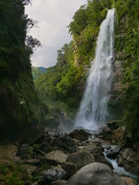 Bomod-ok Falls  in Sagada, Mt. Province