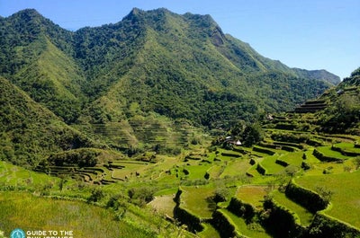 Beautiful landscape of the Batad Rice Terraces