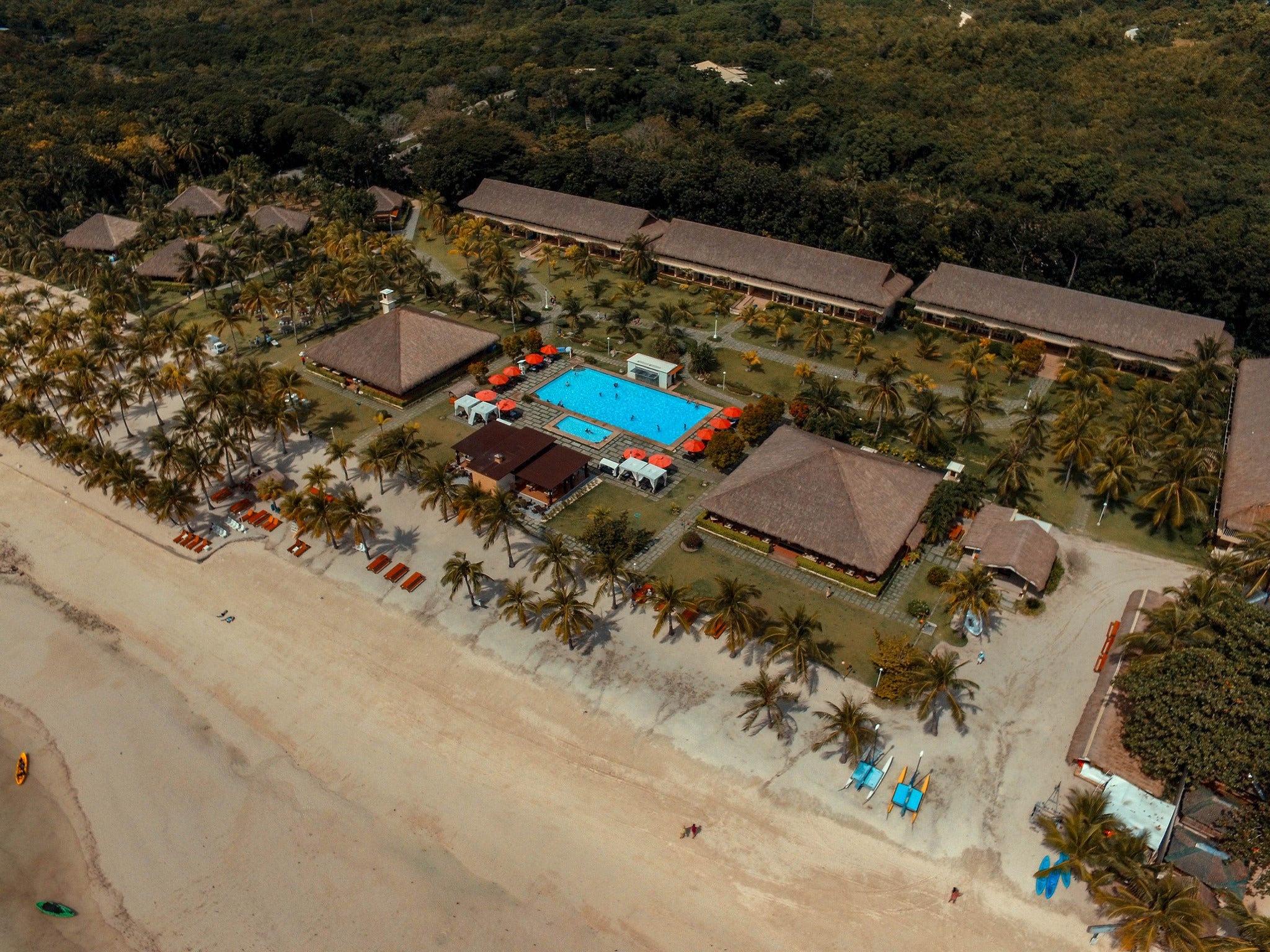 Aerial view of Bohol Beach Club