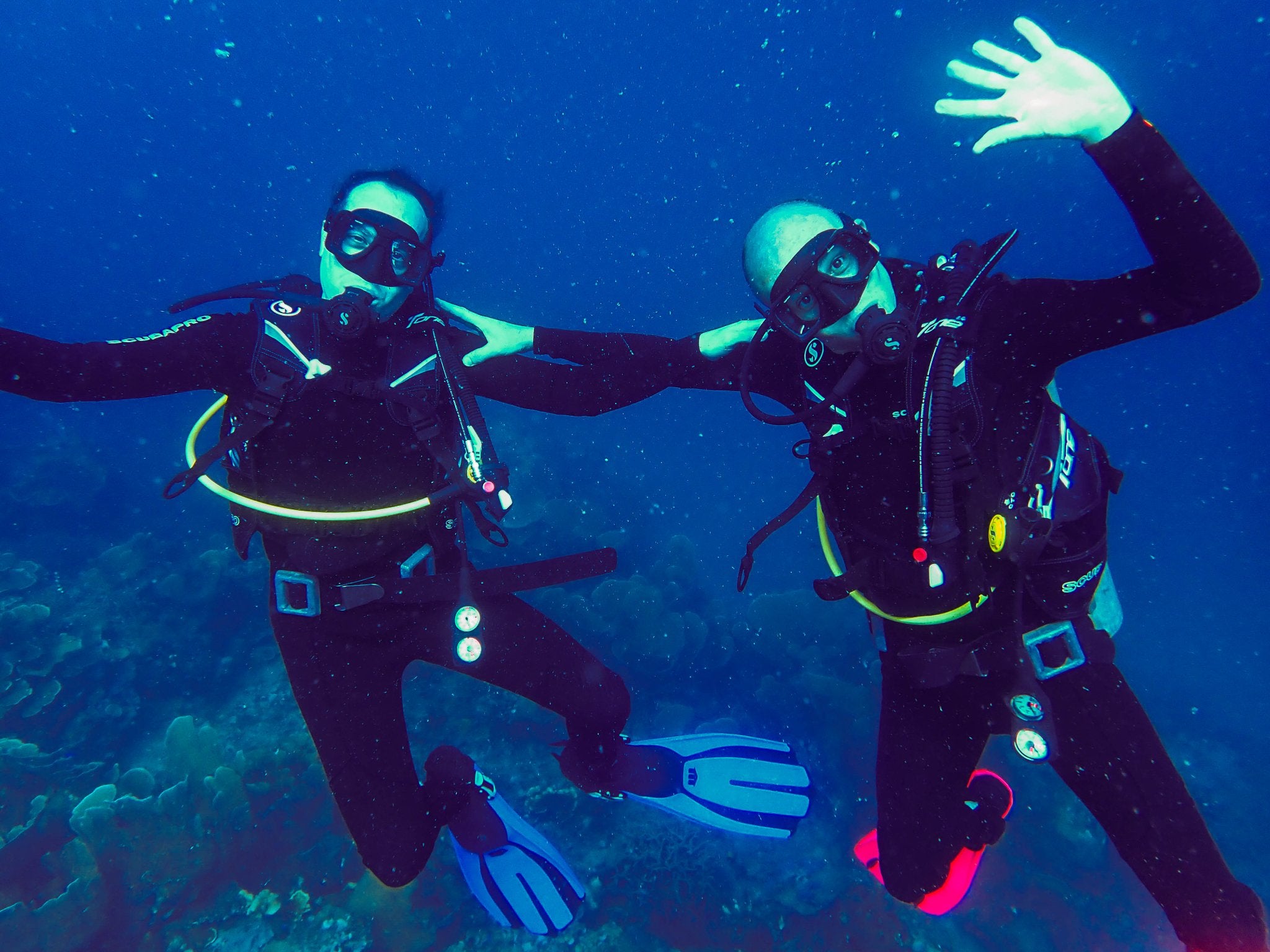 Open Water Diving with Skylodge Resort Dive Shop, Coron, Palawan