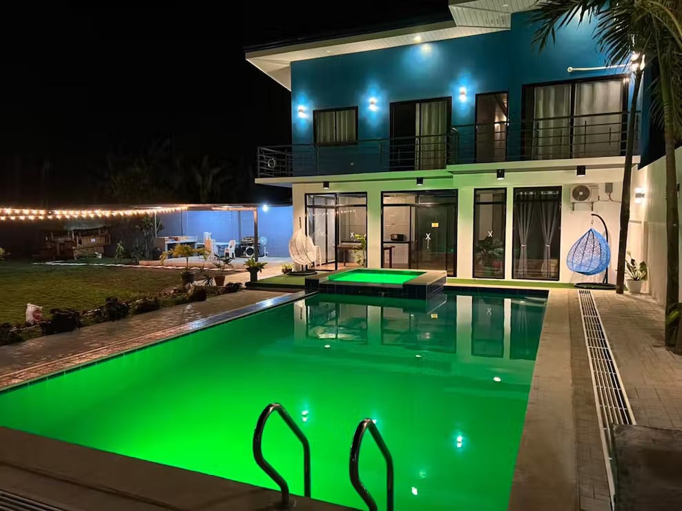 Astrokidd Resort at night