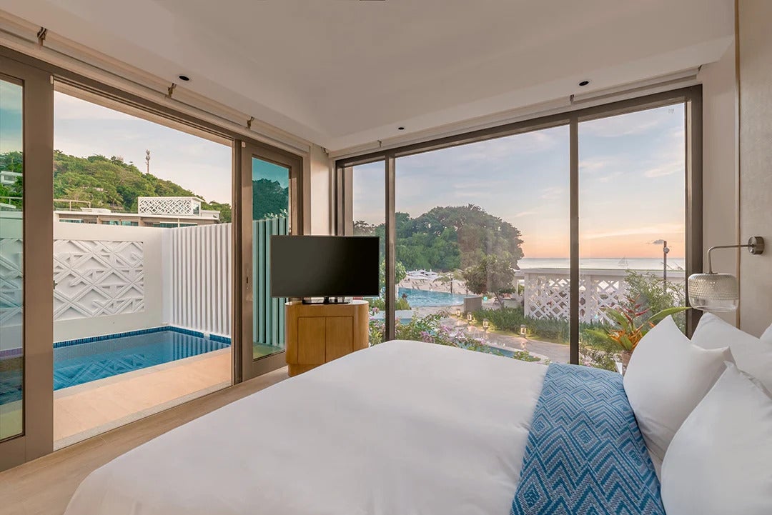 Crimson Resort and Spa Boracay's villa with plunge pool