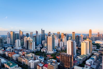 Skyline of Manila, Philippines