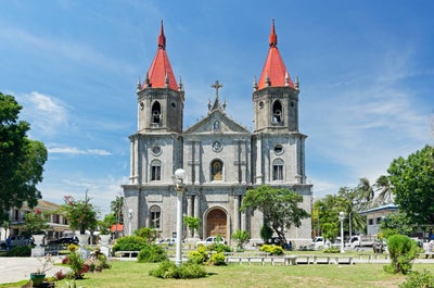 The historic Molo Church in Iloilo City, Philippines