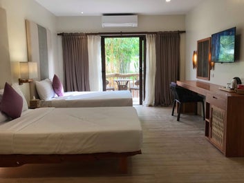 Have a comfortable rest at Bluewater Panglao Deluxe Room