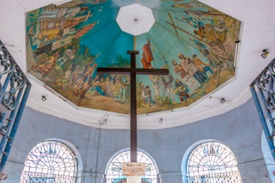 See one of the famous historical sites in Cebu, the Magellan's Cross