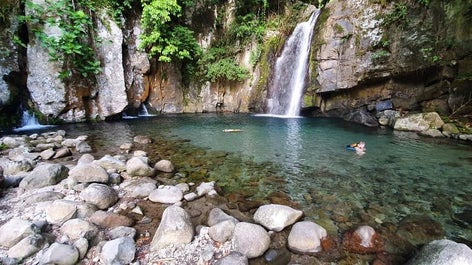 Visit the most beautiful natural attractions in Albay, the Busay and Vera Waterfalls