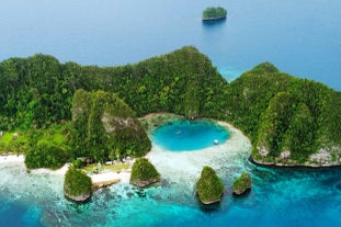 Aerial view of Blue Lagoon