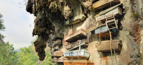 Sagada Coffins in Mountain Province