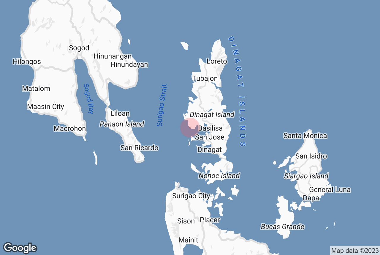 Bababu Beach, Basilisa, Dinagat Islands