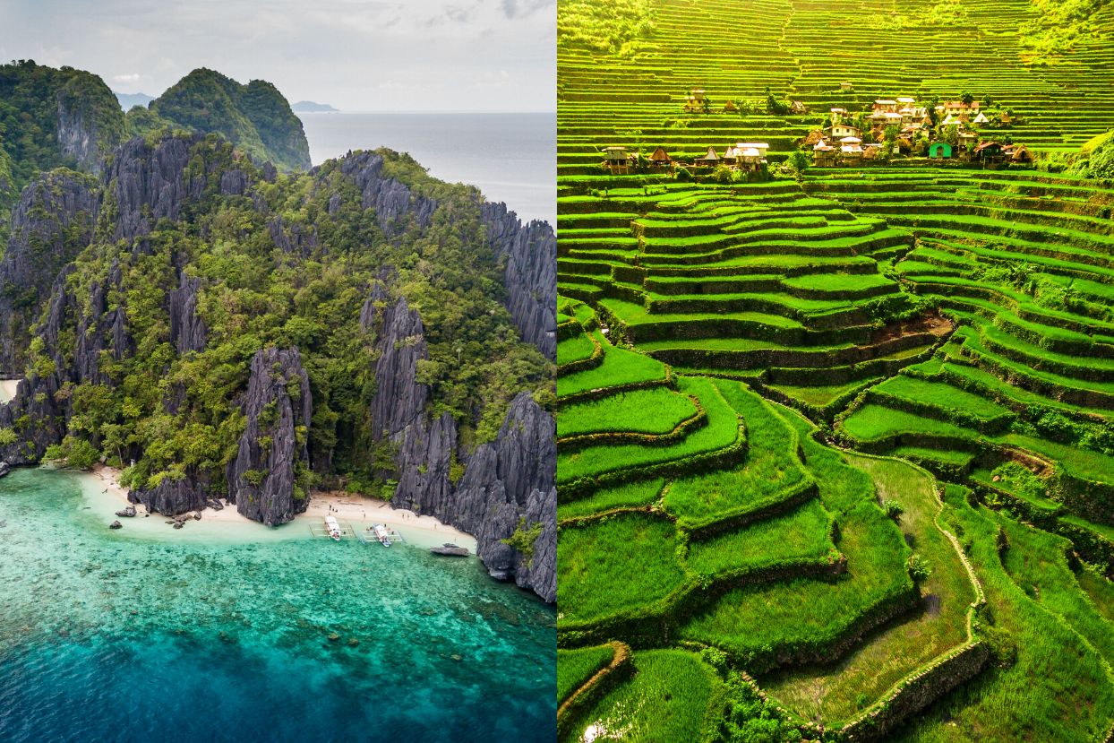 Shimizu Island and Batad Rice Terraces