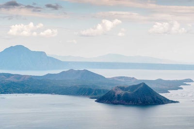 View of Taal Lake from Tagaytay City