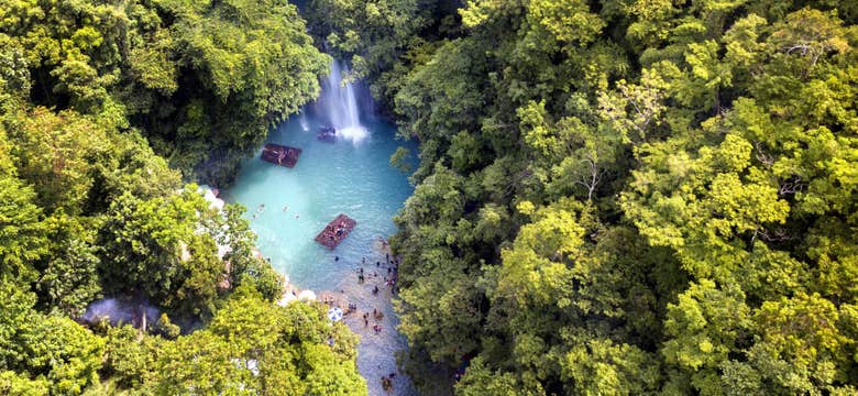 Cebu Kawasan Falls Canyoneering Shared Tour with Lunch & Transfers from Cebu City