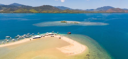 Aerial view of Luli Island