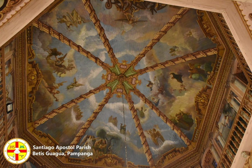 Betis Church's ceiling Betis Church's ceiling