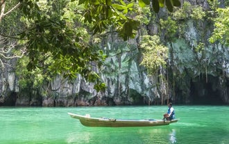 Cruise passengers can join this underground river tour from Puerto Princesa cruise port.