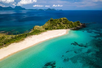 Kayak inside the Big Lagoon, Palawan