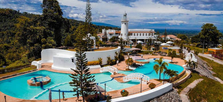 Private Tour to Pulangbato Falls & Sulfur Vents in Valencia Town from Dumaguete City