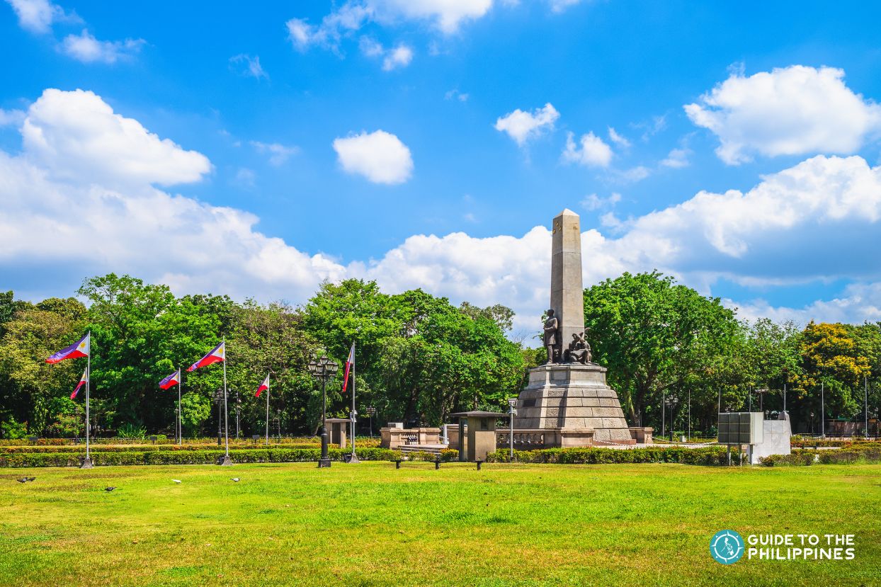 Rizal Park in Manila