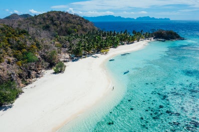 Malcapuya Beach at Coron, Palawan