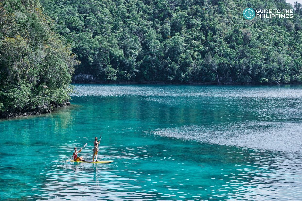 Sugba Lagoon in Siargao