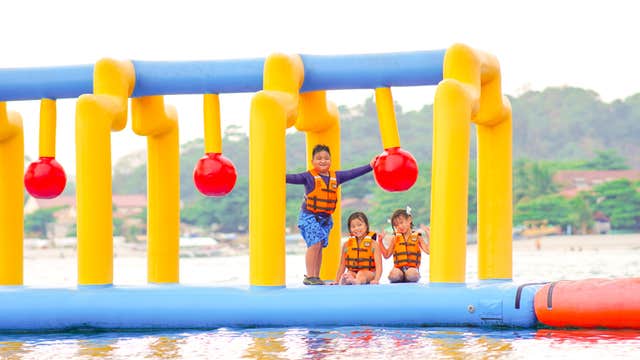 Day Pass to Inflatable Island Beach Club Resort