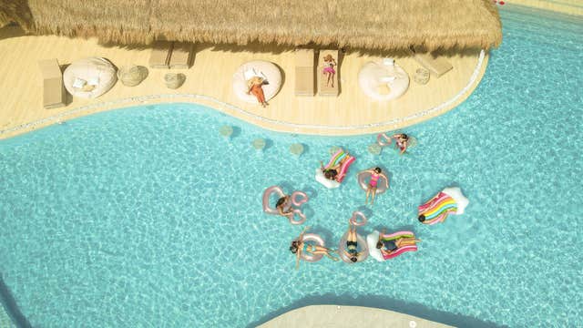 Day Pass to Inflatable Island Beach Club Resort
