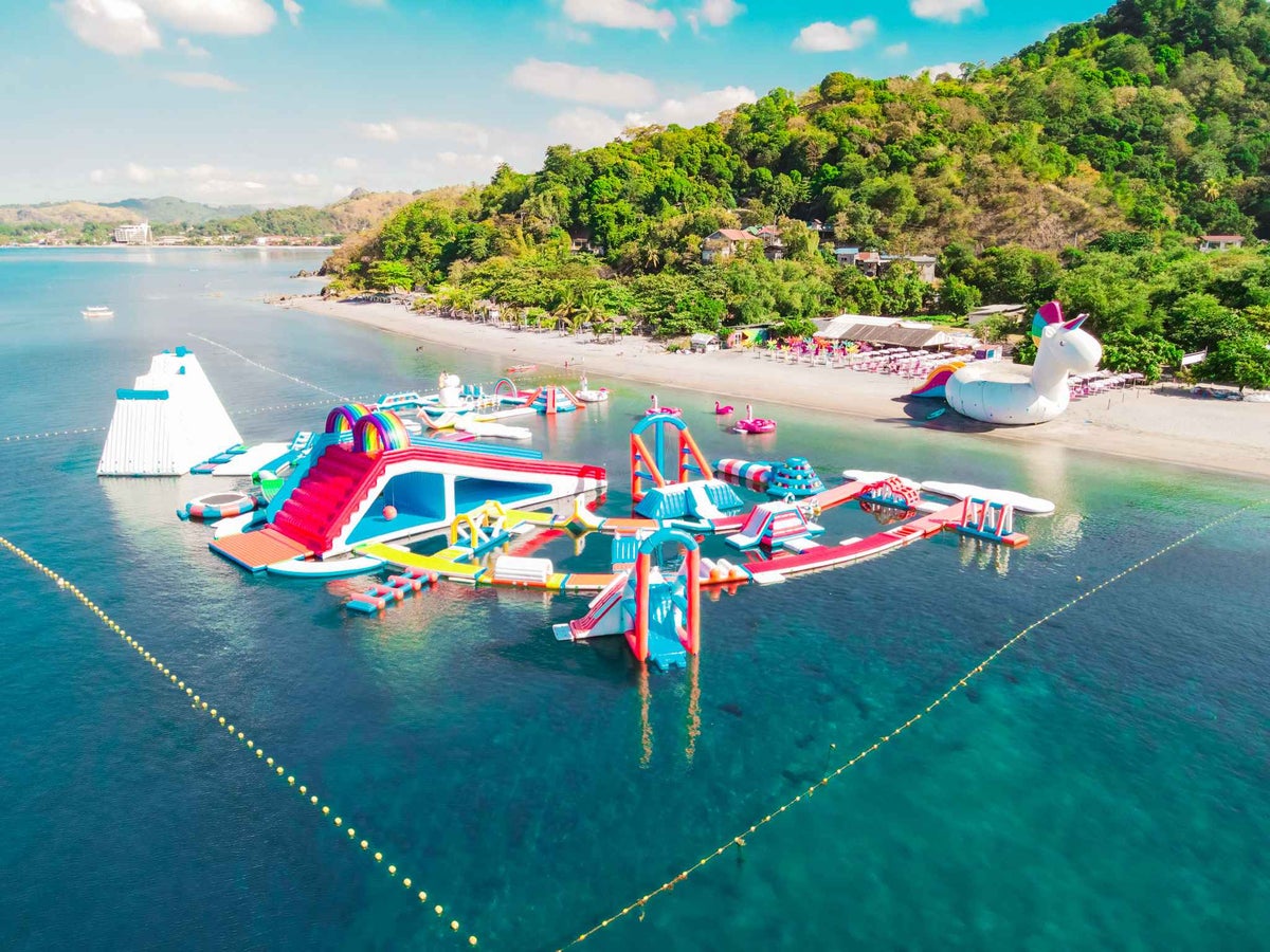 Day Pass to Inflatable Island Beach Club Resort Guide to the