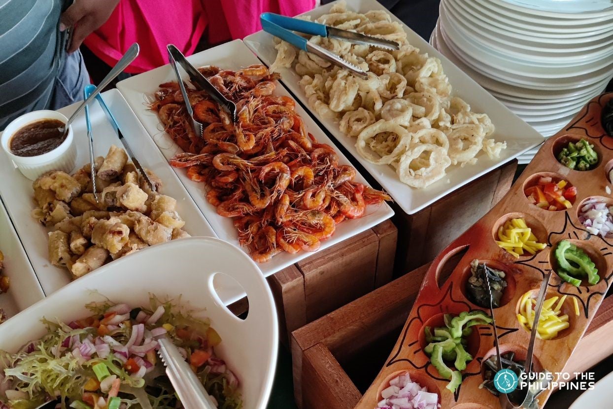 Food on a Loboc River Cruise