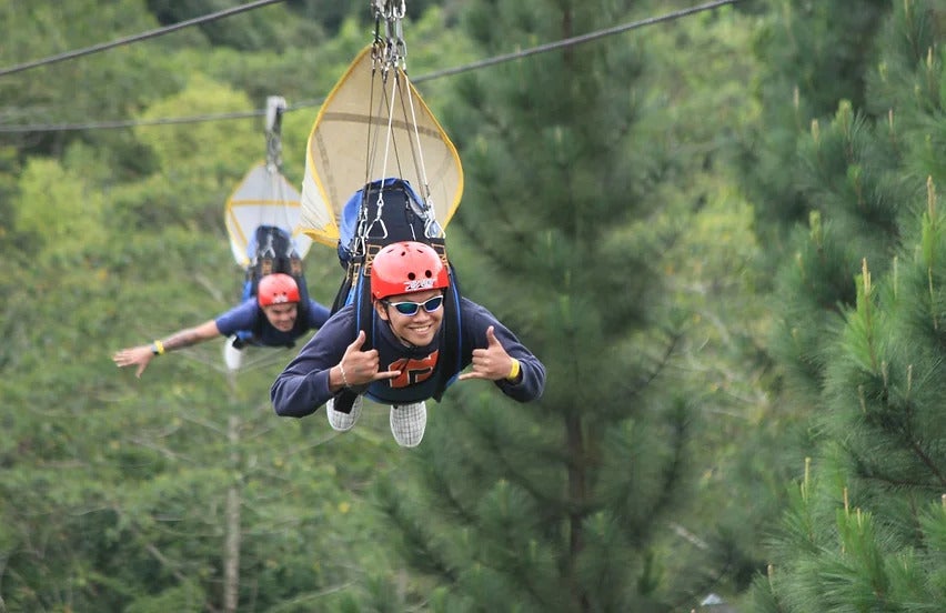 Dahilayan Adventure Park zipline Dahilayan Adventure Park zipline