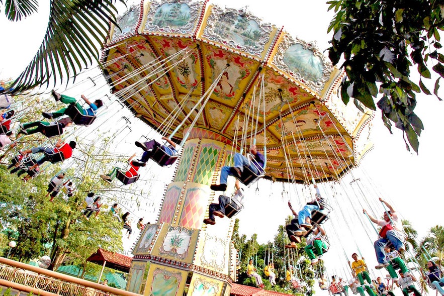 Enchanted Kingdom's flying fiesta Enchanted Kingdom's flying fiesta