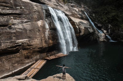 The beautiful Tangadan Falls