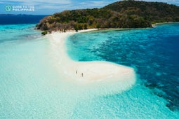 Aerial view of Ditaytayan Island