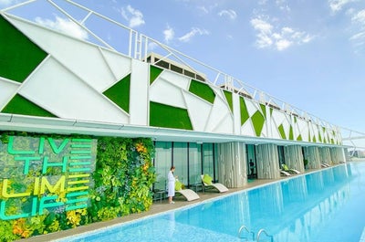 Sky Lounge Pool of LIME Resort Manila