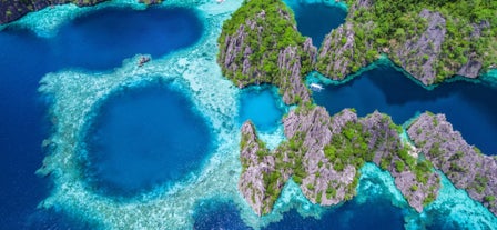 Lagoon in Coron, Palawan Island