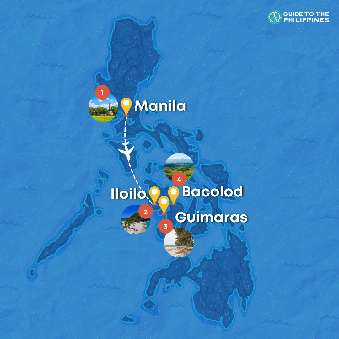 1-Week Iloilo to Guimaras & Bacolod Island Itinerary 