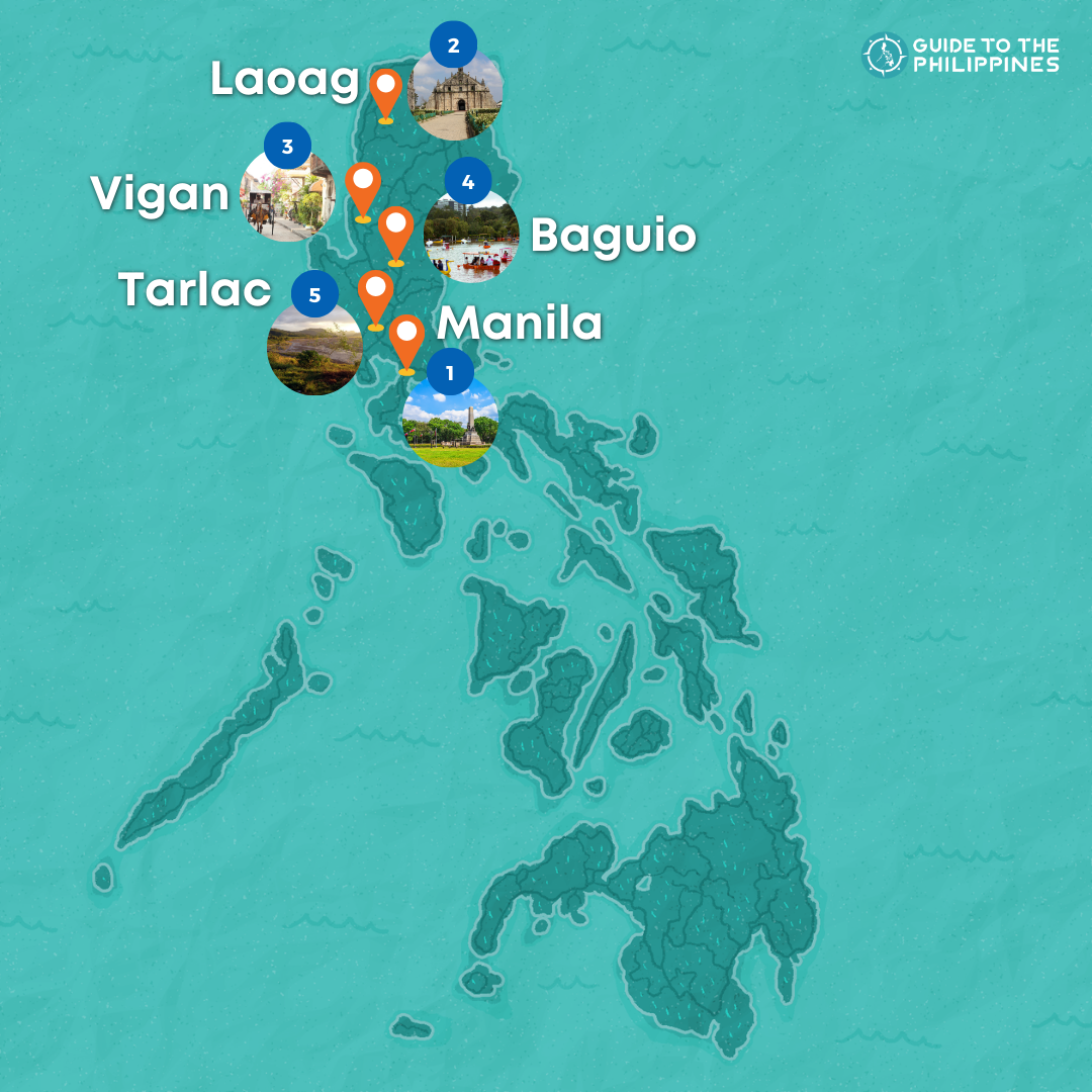 1-Week Ilocos, Baguio & Mount Pinatubo Historical & Adventure Philippines Itinerary Tour Package