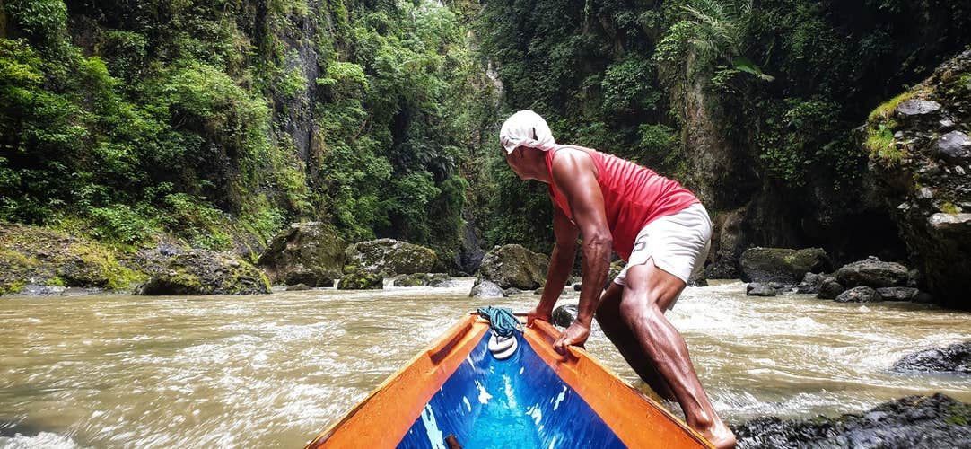 Pagsanjan Falls Laguna Shared Tour with Safety Gear, Boat Ride & Transfers from Manila