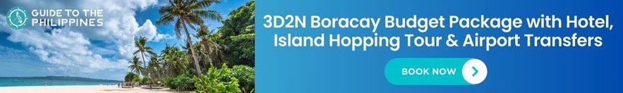 3D2N Boracay Budget Package with Hotel, Island Hopping Tour & Airport Transfers 3D2N Boracay Budget Package with Hotel, Island Hopping Tour & Airport Transfers