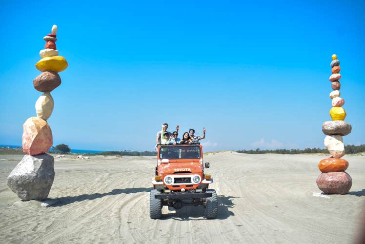 Sand dunes in Ilocos Norte