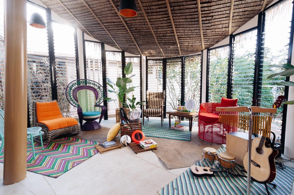 Spin Designer Hotel's lounge