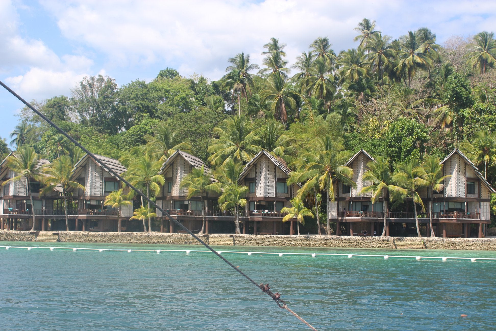 This Samal Island tour includes a glimpse of Pearl Farm Beach Resort’s luxury villas, perched above the serene waters.