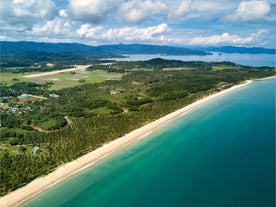 Long Beach in San Vicente Palawan